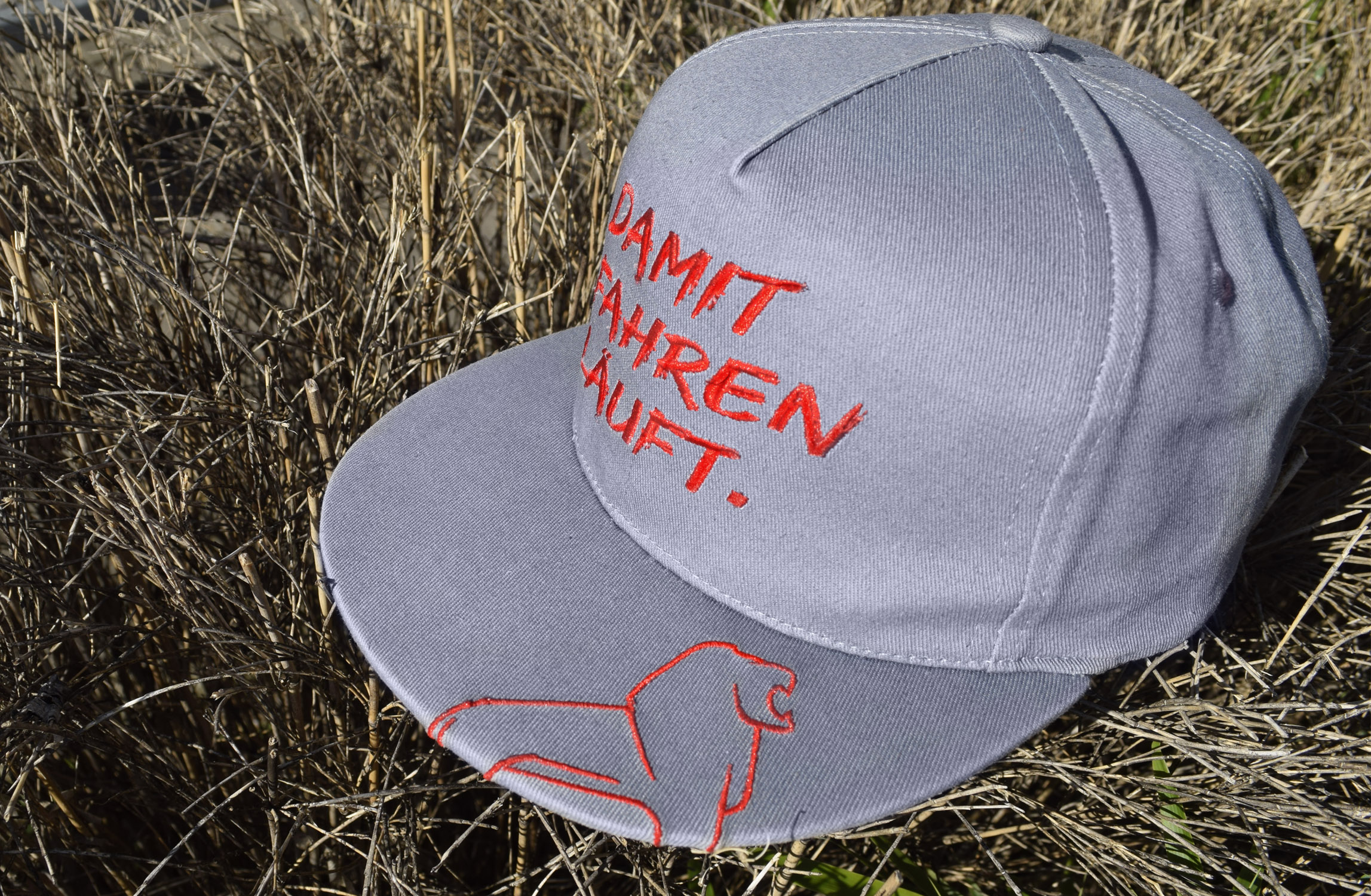 nachhaltige Cap mit 2D-Logo Beispiel einer nachhaltigen Cap mit 2D-Logo